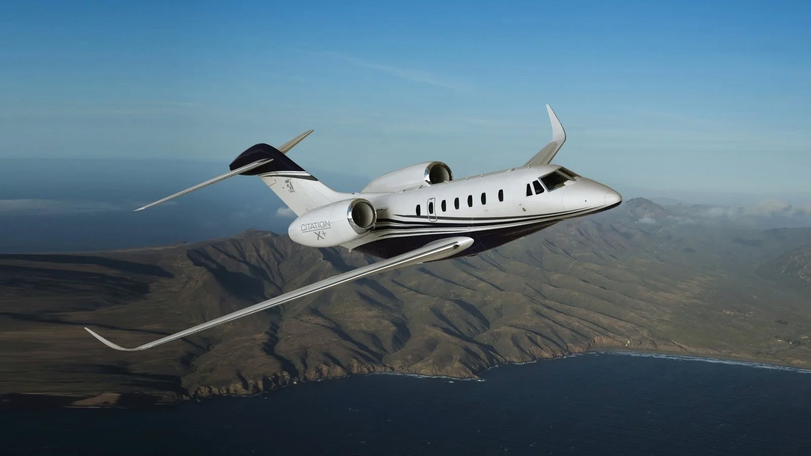 Cessna Citation X private jet available for charter through Peak Aviation Solutions