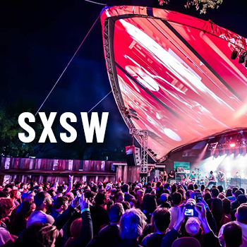 SXSW private jet charter tile - Austin, Texas